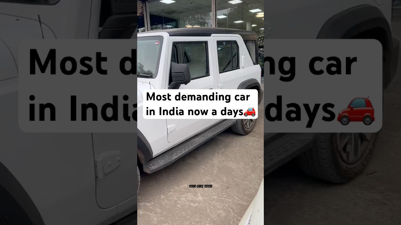 🚙 Most demanding car of India right now 