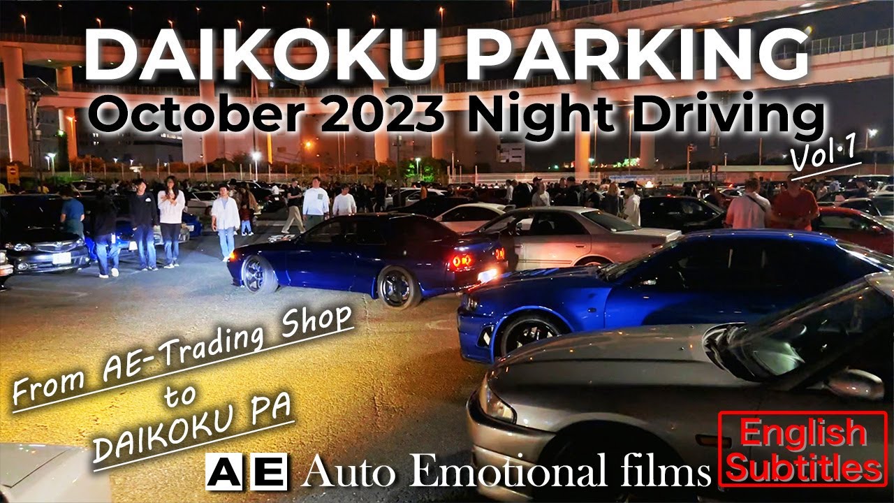 JDM YOKOHAMA DAIKOKU Parking Tour Friday Night| I headed there by R32GT ...