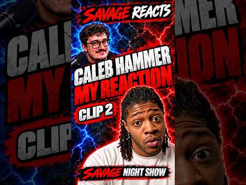 My Reaction to Caleb Hammer’s Financial Audit — Clip 2 | Savage Reacts #Shorts #savagereaction