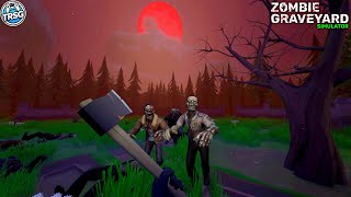 Day 1 in this Post-Apocalyptic Graveyard Survival - Zombie Graveyard Simulator screenshot 2