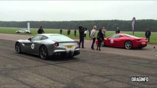 Ferrari f12 berlinetta vs 458 ...