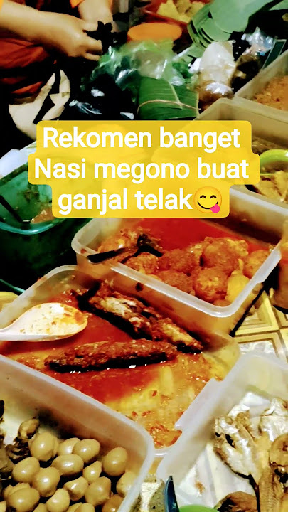 nasi megono pemalang lokasi di jl jendral A yani deket pendopo #kuliner #kulinerlegendaris