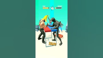 Muscle rush gameplay walkthrough New updated games max level,android iOS ,2021#shorts