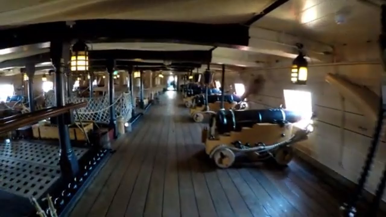 HMS Victory Tour 2019 | Portsmouth Historic Dockyard | 4k