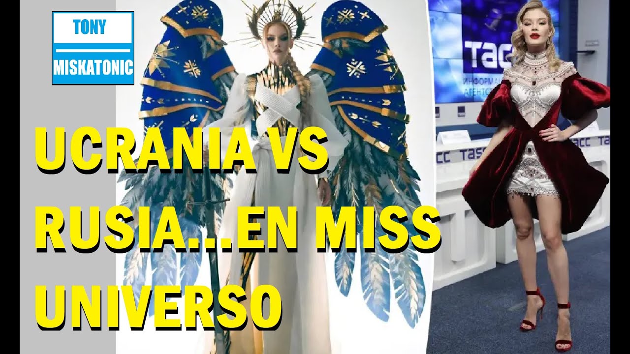 UCRANIA CONTRA RUSIA...EN MISS UNIVERSO. VIKTORIA APANASENKO MUESTRA EL