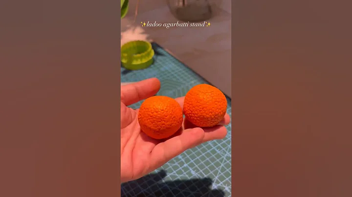 Ladoo Agarbatti Stand | Polymer Clay Art| Clay Art Ideas