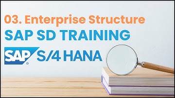 03. SAP SD in S4 HANA -  ENTERPRISE STRUCTURE | SAP SD S4 HANA Tutorial for Beginners