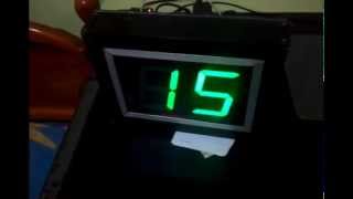 Doctor Counter  IR sensor Remote controller with pic microcontroller