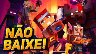 MINECRAFT DUNGEONS para ANDROID? CUIDADO NÃO BAIXE!! screenshot 5