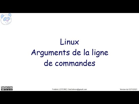 Vidéo: Que sont les arguments de ligne de commande dans le script shell ?