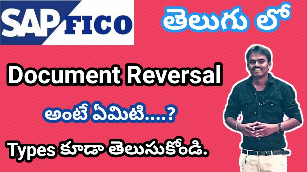 what-is-document-reversal-in-sap-fico-telugu-types-of-document