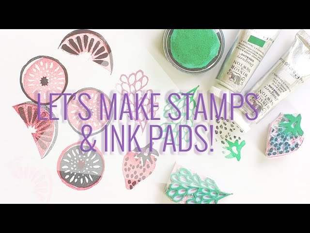 Homemade Stamps and Stamp Pads - Things to Make and Do, Crafts and  Activities for Kids - The Crafty Crow