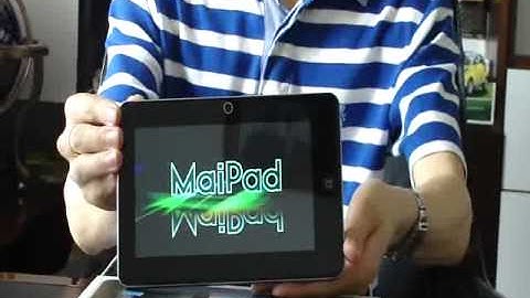 tablet pc android 2.2 - MaiPad MX710 Review capacitive multi-point touchscreen WiFi 3G Cortex-A8 3D