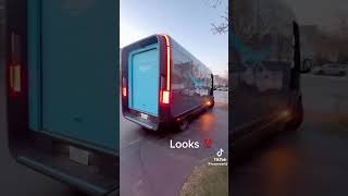 Amazon really went electric rivian #rivian #amazon
