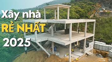 Giải Pháp Xây Nhà Rẻ Nhất 2025: Khung Bê Tông Truyền Thống Vách Bê Tông Khí Chưng Áp