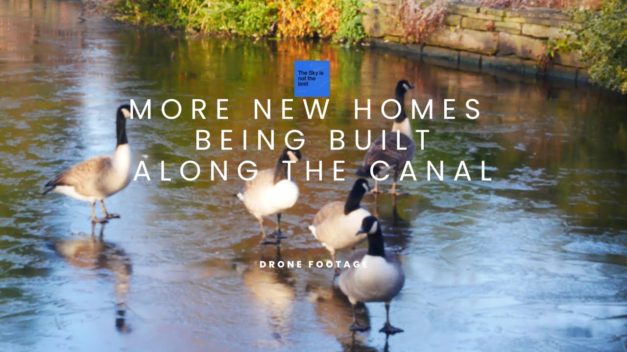 Walk along the ashton canal at audenshaw towards manchester