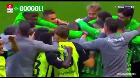 Espanyol 1 Betis 2 Gol de Antony