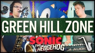 Sonic the Hedgehog: Green Hill Zone - Funk Cover || insaneintherainmusic (feat. Nick Smith) chords
