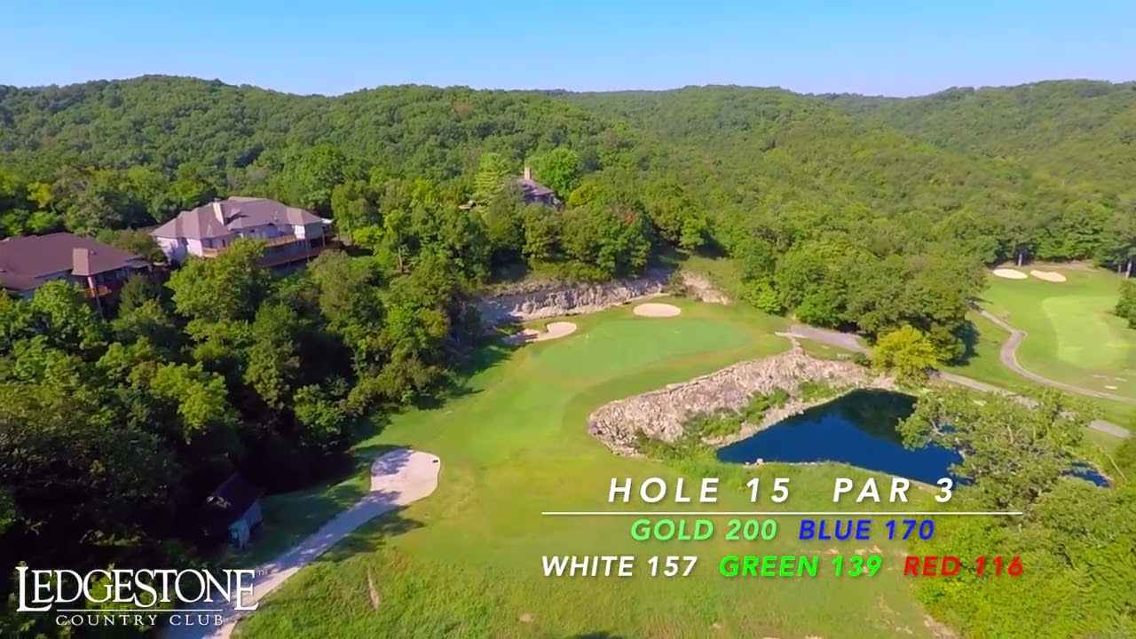 Ledgestone Country Club Hole 15 YouTube