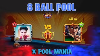 @8BallPoolBrasilOficial  @xpoolmania game play screenshot 2
