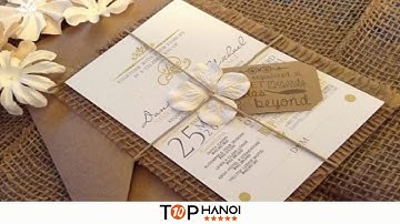 Top 10 Địa Chỉ In Thiệp Cưới Giá Rẻ Chất Lượng Tại Hà Nội - Hanoitop10.com
