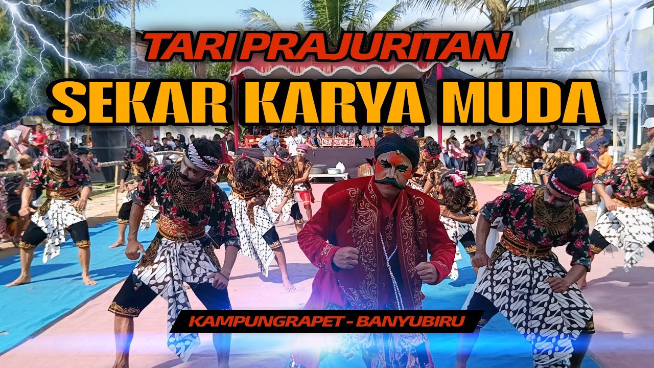 Tari prajuritan Sekar karya muda | SKM | kampung rapet - banyubiru