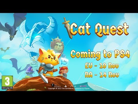 Cat Quest - PS4 Release Date Announcement Trailer