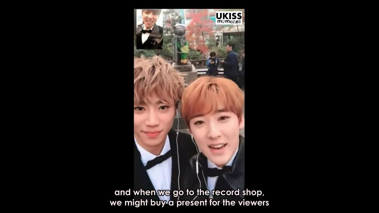 [ENG SUB] 161221 U-KISS Soohyun video calls to KEVIN & JUN
