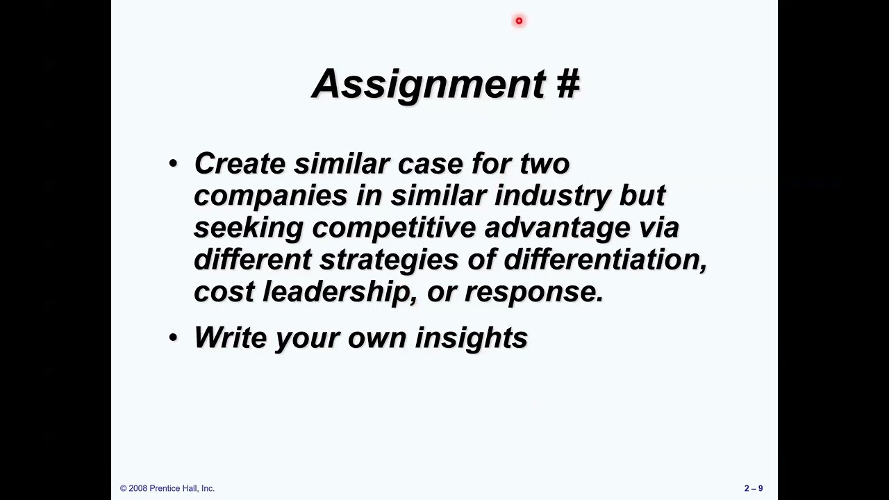 OM   13.  Ten OM decisions implemented for competitive advantage