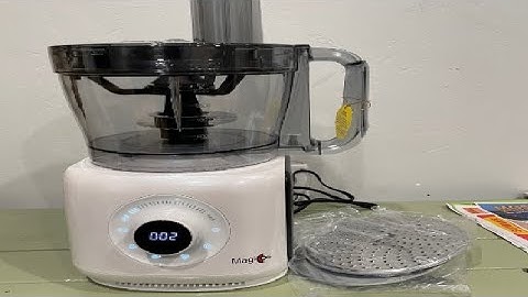 Magiccos 14 Cup French Fry Cutter Storage Drawer Food Processors Review, Good solid quality, very po