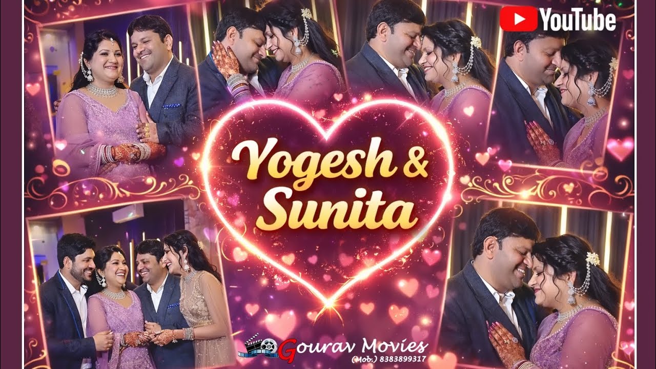YOGESH & SUNITA | WEDDING ANNIVERSARY | TEASER | 2026 | GOURAV MOVIES IN FARIDABAD 