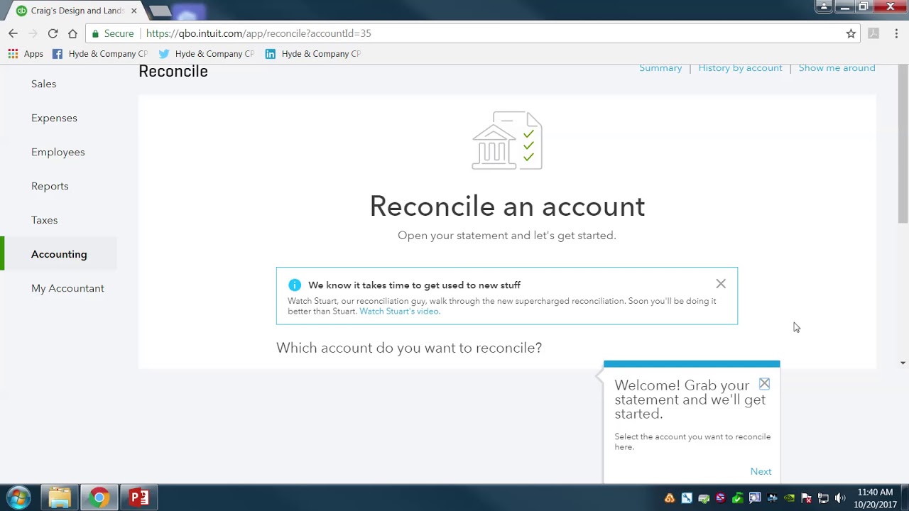 QuickBooks Online Clearing Checks YouTube