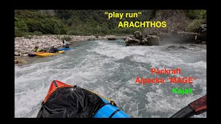 Download Lagu play run ARACHTHOS, Grece, via Natura Camp Plaka-Brücke Kryoneri, Packraft Alpacka, MAGE Kajak Spade MP3