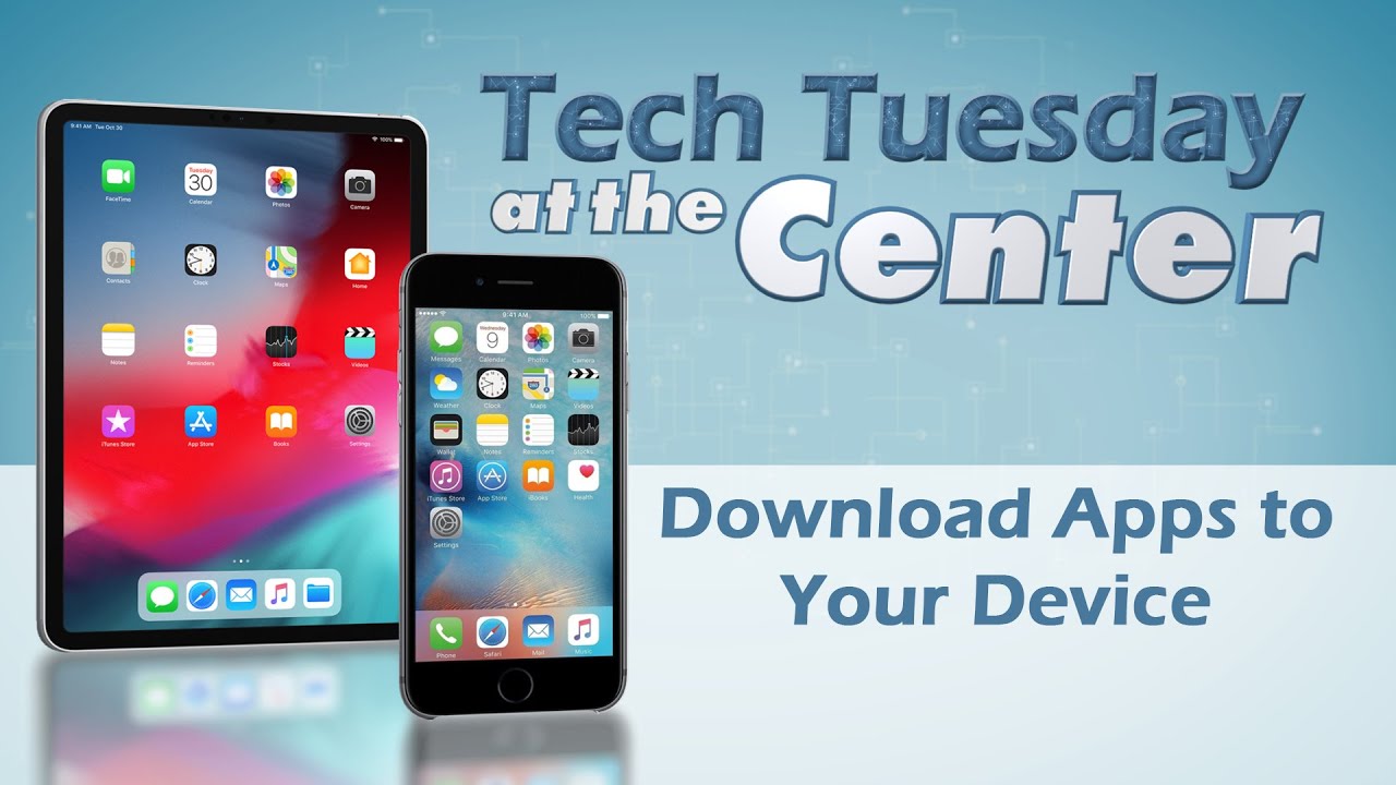 Tech Tuesday - Download Apps to Your Device - YouTube