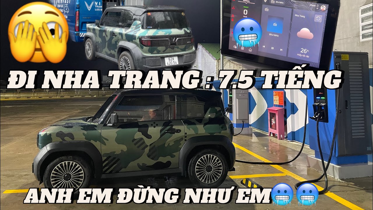 [VINFAST VF3] Thử thách mang VF3 đi Nha Trang chơi! CLIP Tham khảo - Anh em lưu ý 🥶