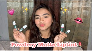 Trying Out These Powdery Matte Liptints from LIPS & HUES | Alessandra Nicole