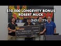 Wilson Logistics $10,000 Longevity Bonus to Robert Muck