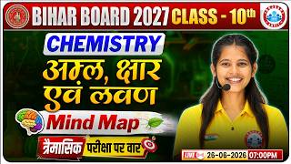 अम्ल क्षार एवं लवण I Biology Classes I Mind Map I Bihar Toppers Batch 10th 2027 I By Supriya ma'am