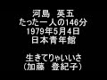 河島英五 生きてりゃいいさ with 加藤登紀子 6/20