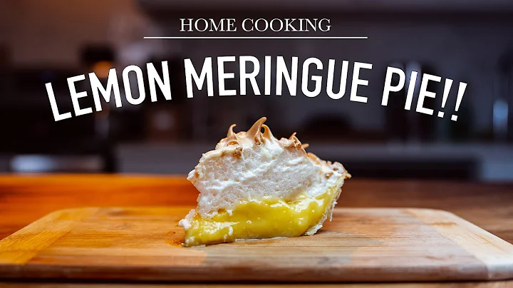 Lemon Meringue Pie - Cooking at home with Kirst