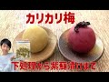 【ジップロックで】1年経ってもカッリカリ!「梅農家」が梅選びからレクチャー