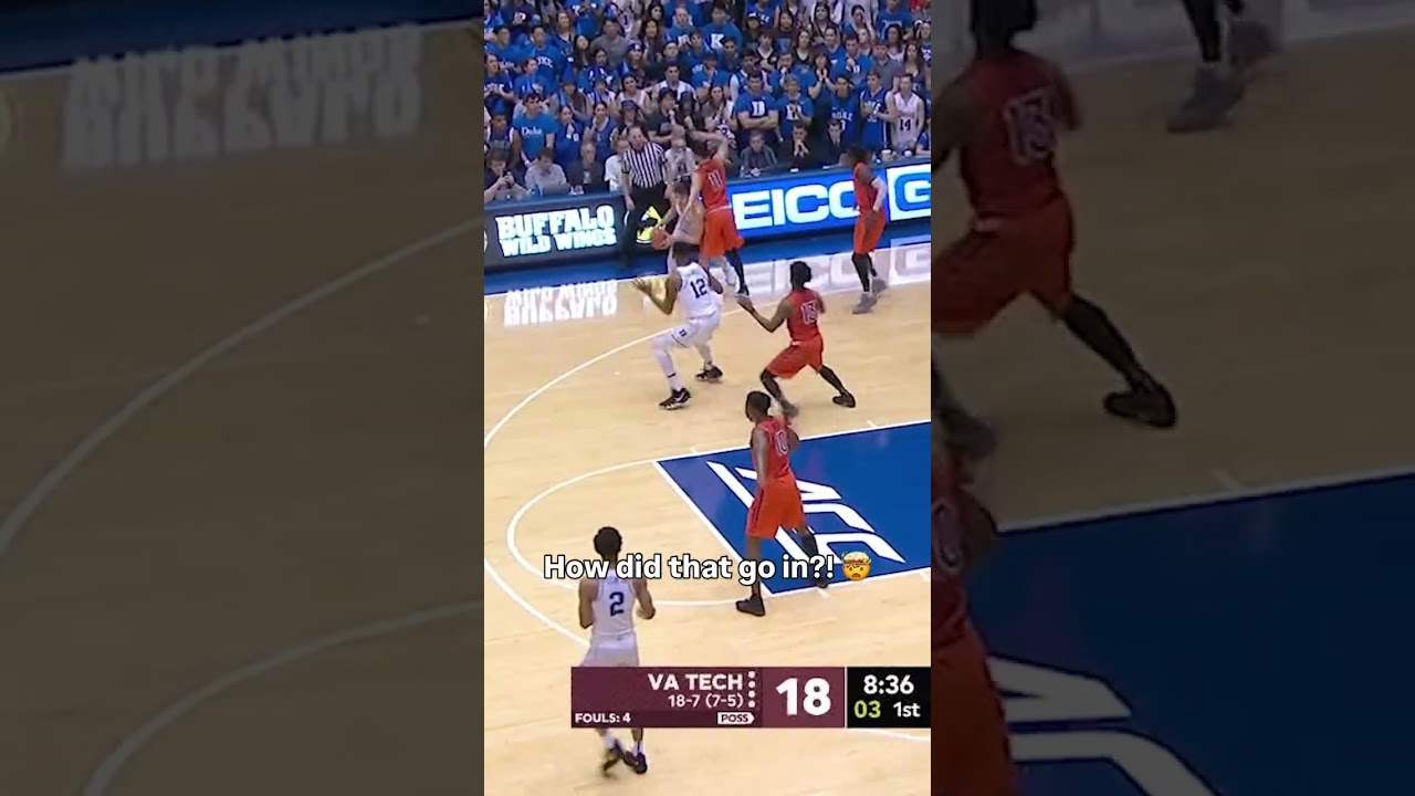 That was insane π± #duke #dukebasketball #graysonallen #collegebasketball #accbasketball #basketball