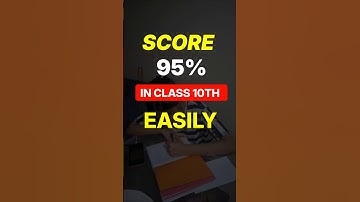 3 Tips to Score 95% in Board Exam 2026 🔥 | How To Score 95% in Class 10 | #shorts #short