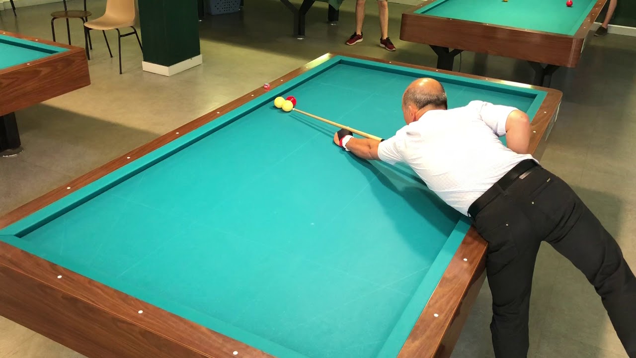 Billard français Libre N3 série 238 points à l’entraînement par Dat
