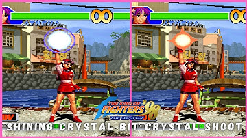 Athena Shining Crystal Bit Crystal Shoot The King of Fighters 98 KOF 98