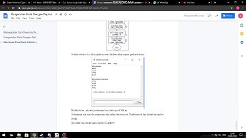 selection sort dengan raptor - "pengurutan angka"
