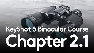 KeyShot 6 Binocular Course / Chapter 2.1 / Hard Rough Plastic screenshot 1