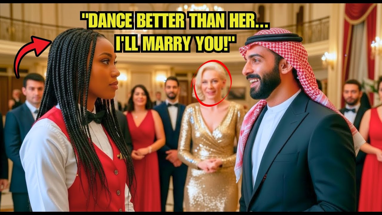 “DANCE TANGO, I'LL MARRY YOU - Arab Billionaire CEO Mocked... But Black Waitress Danced Like A PRO