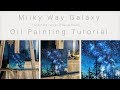Milky Way Galaxy Oil Painting Tutorial