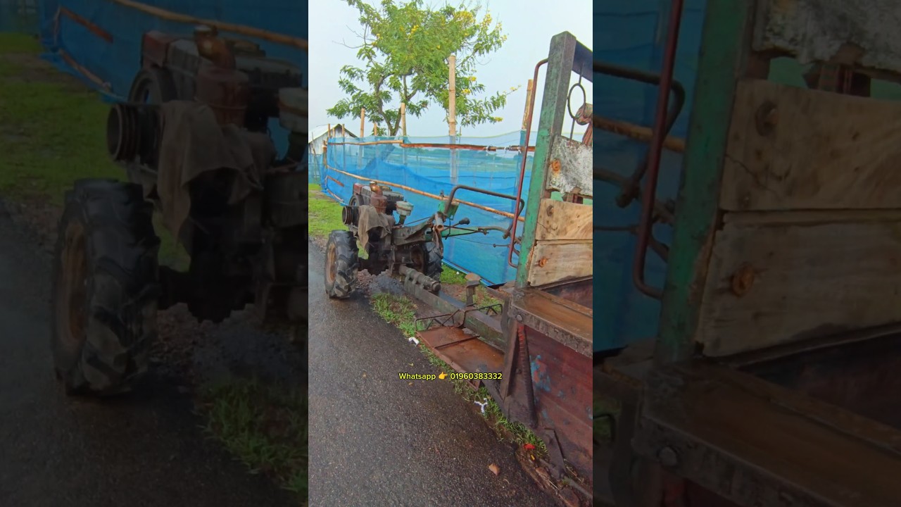 Old Power Tiller Trolley for Sale